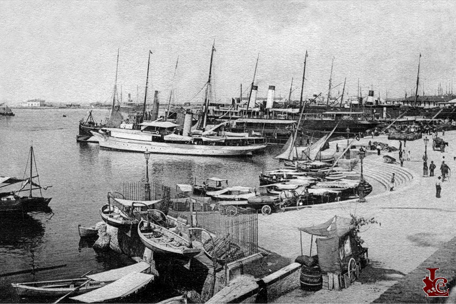Porto Mediceo - Andana degli Anelli - 1925
