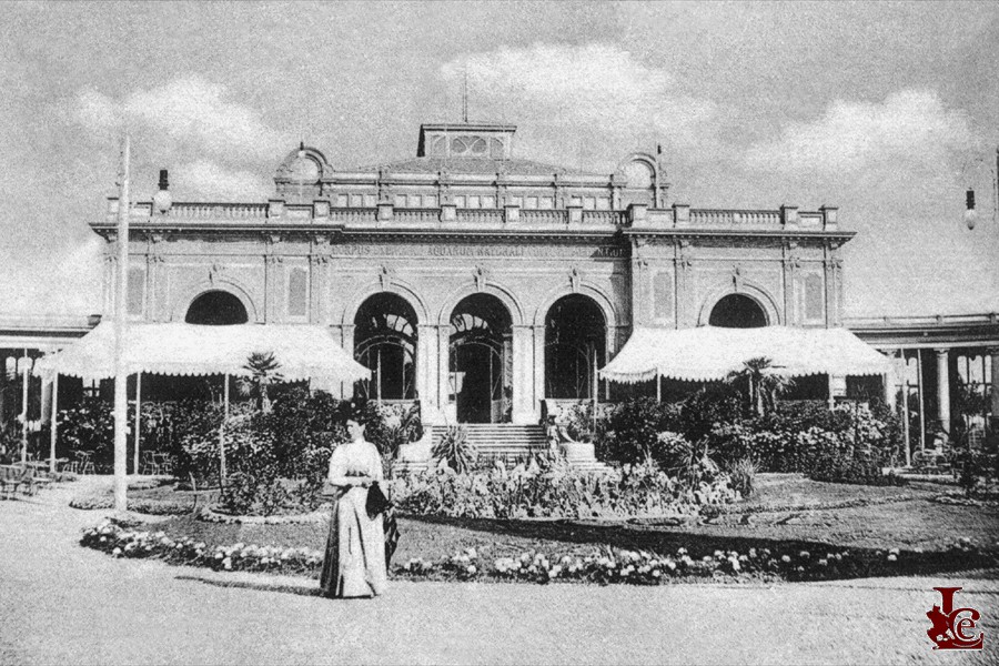 Acque della Saute - padiglione centrale - 1906
