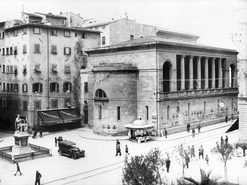 Piazza Guerrazzi - Il Cisternno - 1930