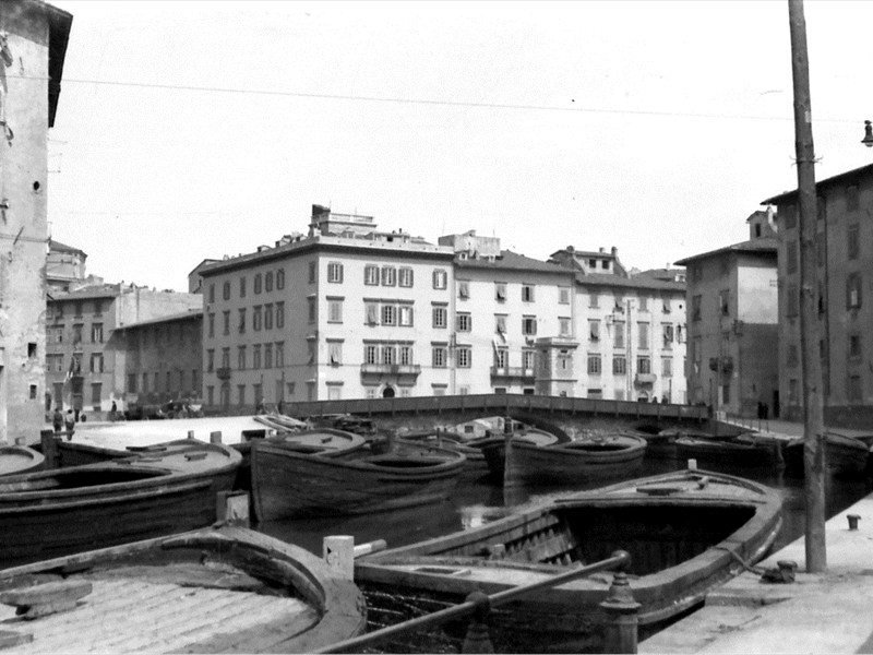 Scali delle Ancore e ponte lungo di Venezia - 1935
